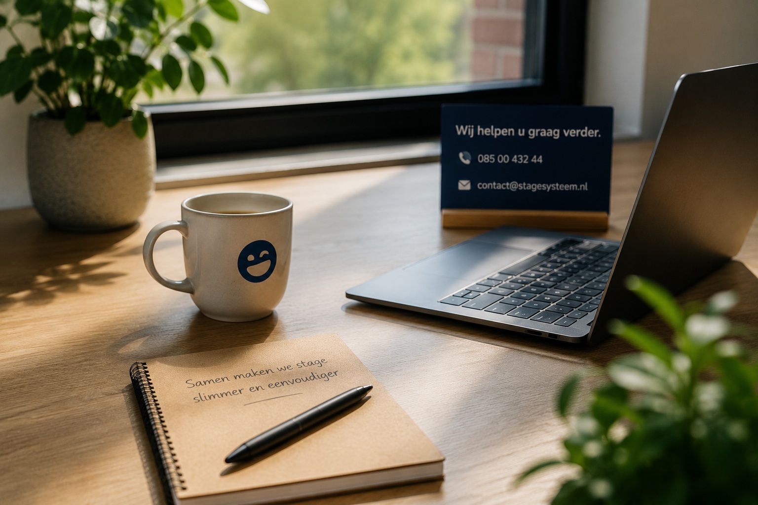 Contact opnemen met Stagesysteem